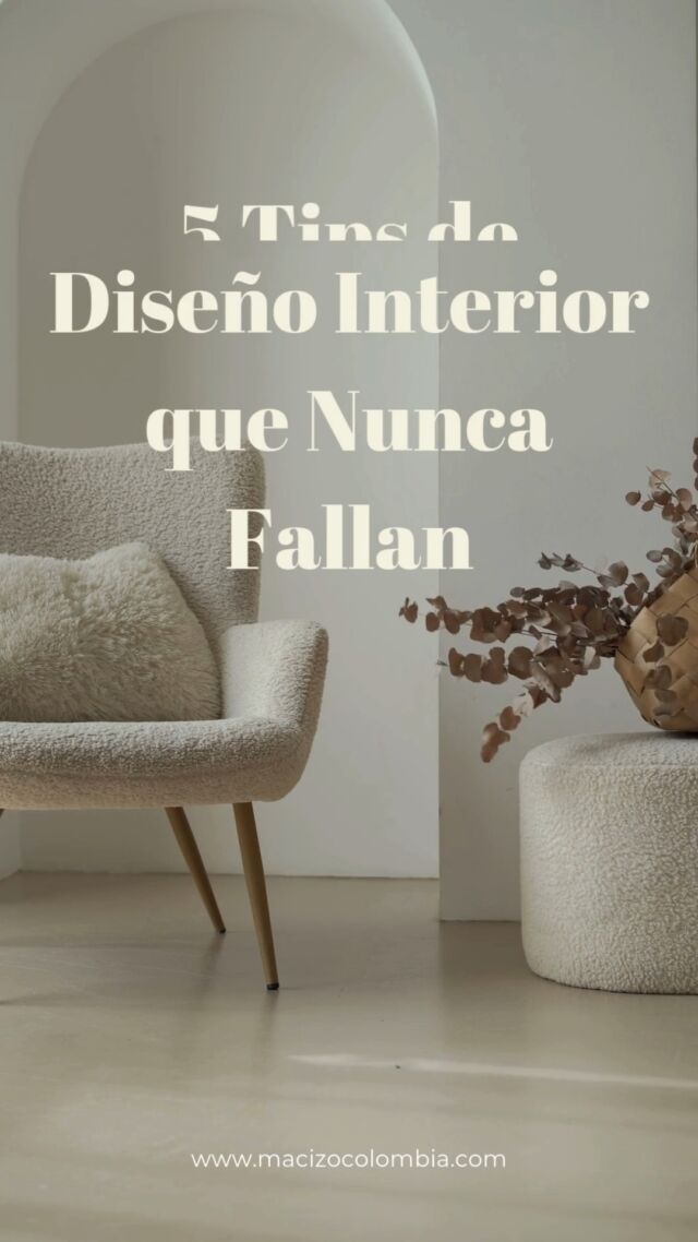 ¿Quieres transformar tu espacio sin complicarte?
Aquí van 5 tips de diseño interior que nunca fallan y que puedes aplicar desde ya:
Define tu estilo:
No se trata de seguir reglas, sino de crear armonía con intención.
Guarda este video para inspirarte y empieza a rediseñar tu espacio desde lo esencial.
¿Cuál tip te gustaría aplicar primero? Te leemos en los comentarios.

#DiseñoInterior #Decoración #InteriorDesign #EstiloDeVida #Inspiración